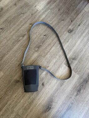 YETI Charcoal and Black Soft Cooler Crossbody